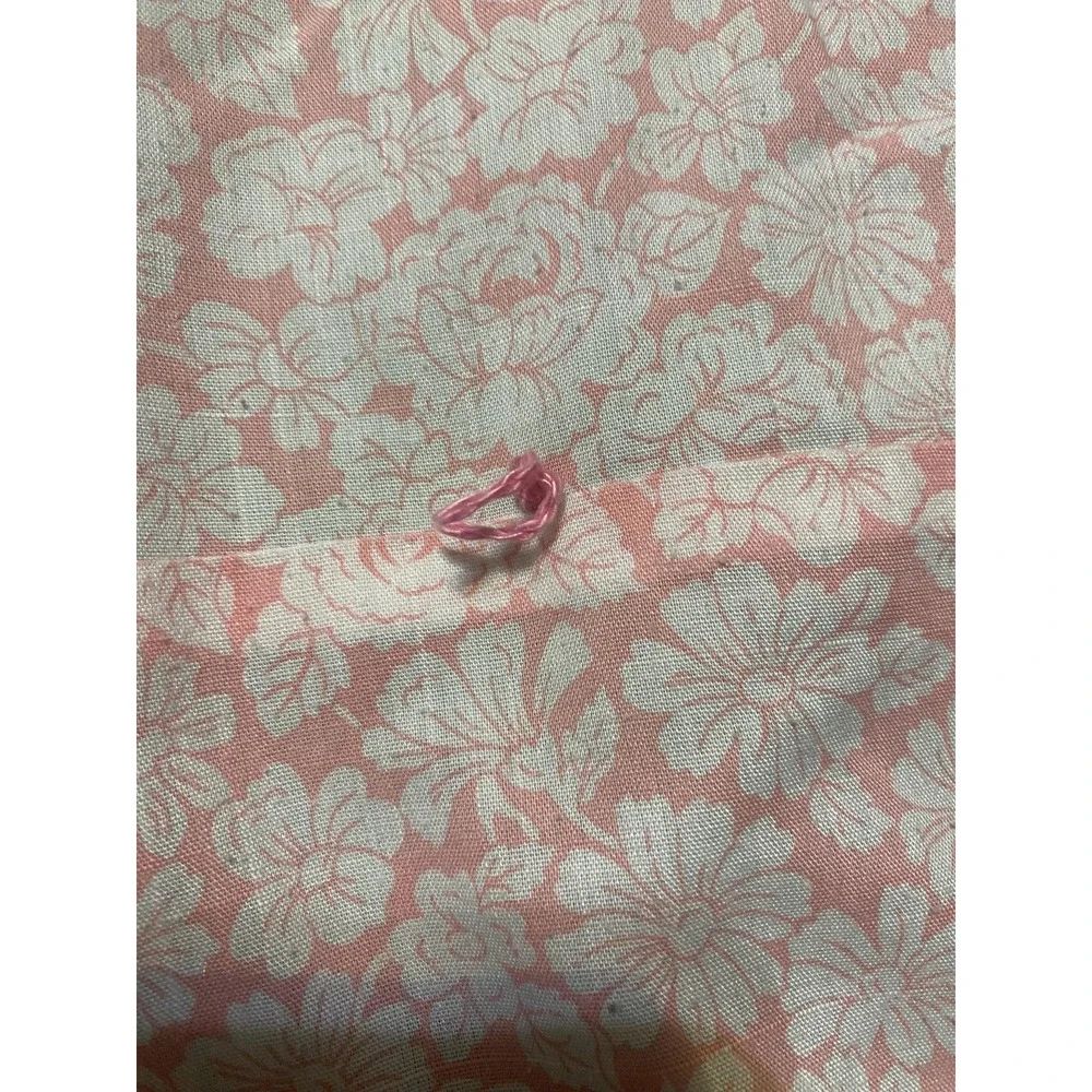 Pink And Green Squares Quilt 60x 79 In